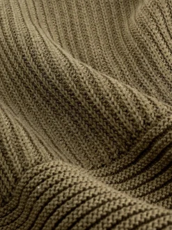 Vert kaki - Sweat-shirt à capuche en maille utilitaire (3-16ans)