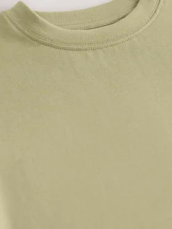 Vert kaki - T-shirt Manches courtes (3-16ans)