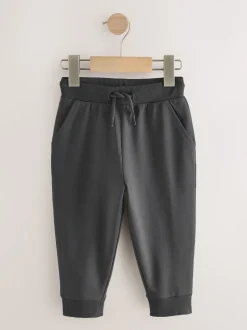 Vert kaki/bleu/rouge - Lot de 5 joggings (3mois-7ans)