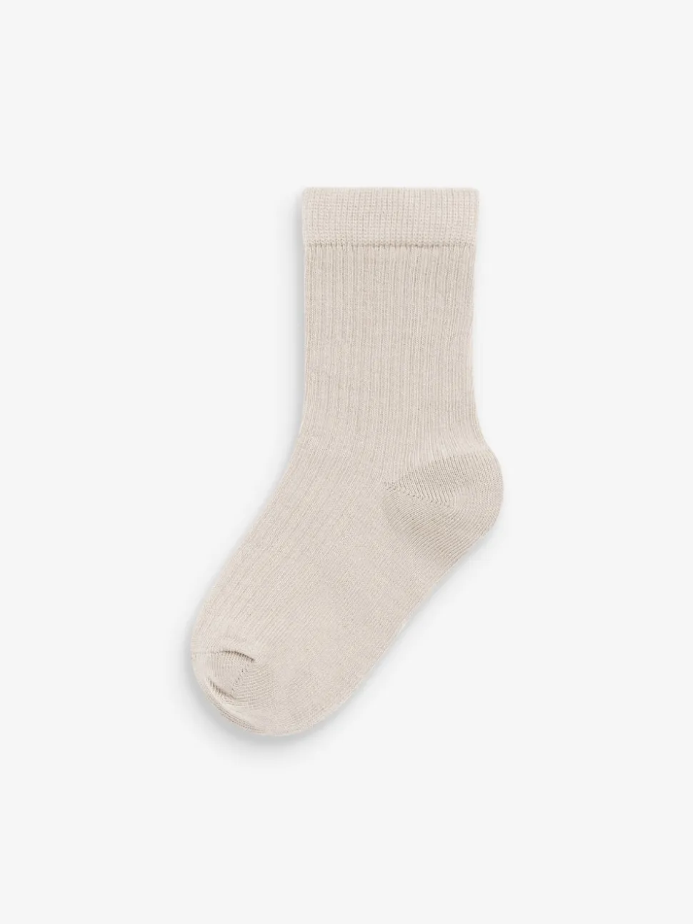Vert kaki/gris - Paquet de chaussettes en coton riche à fines côtes 7
