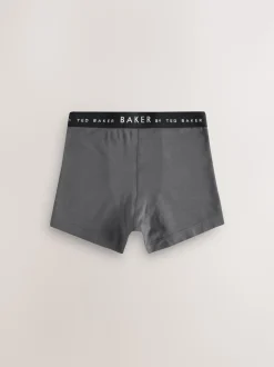 Vert multicolore - Lot de 5 boxers Baker by Ted Baker garçon