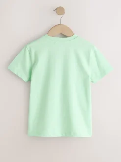 Vert pastel - T-shirt Manches courtes (3-16ans)