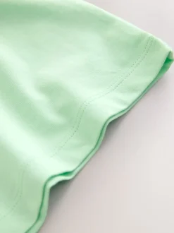 Vert pastel - T-shirt Manches courtes (3-16ans)
