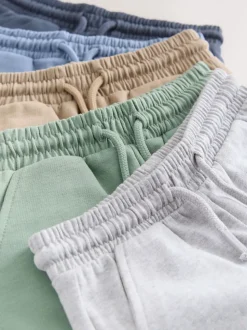 Vert sauge, vert, bleu et gris - Short en jersey 3 Pack (3mois-7ans)