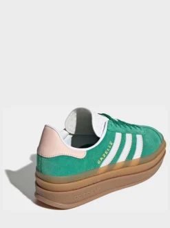 Vert vif - Baskets Adidas Original Gazelle Bold Junior