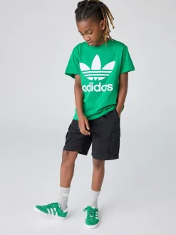 Vert/Blanc - adidas originals Junior Gazelle Trainers