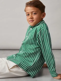 Vert/Blanc - Chemise Reiss Aplin