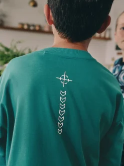 Vert/Noir Pro Gamer - Lot de 2 pyjamas à manches longues (3-16ans)