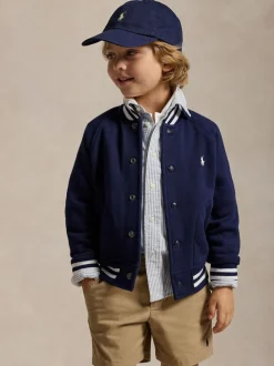 Veste de baseball Polo Ralph Lauren sport en polaire