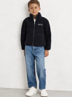 Veste de rugby zippée en polaire Reiss Nico