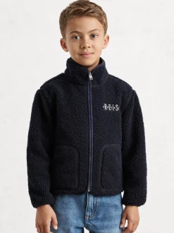 Veste de rugby zippée en polaire Reiss Nico
