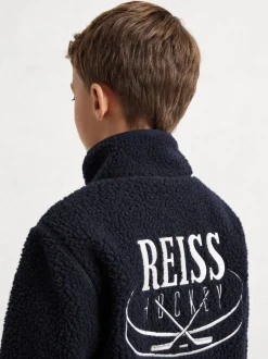 Veste de rugby zippée en polaire Reiss Nico