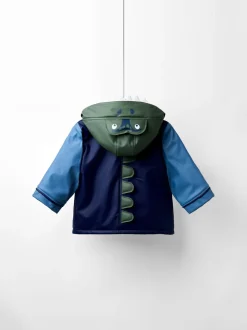 Veste JoJo Maman Bébé Dino imperméable doublée de peau de mouton
