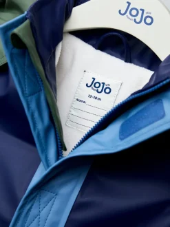 Veste JoJo Maman Bébé Dino imperméable doublée de peau de mouton