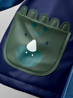 Veste JoJo Maman Bébé Dino imperméable doublée de peau de mouton