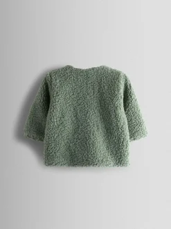 Veste JoJo Maman Bébé réversible en peau de mouton