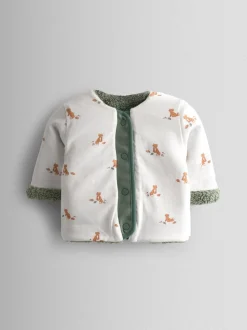 Veste JoJo Maman Bébé réversible en peau de mouton