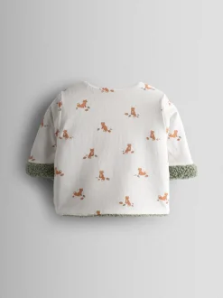 Veste JoJo Maman Bébé réversible en peau de mouton