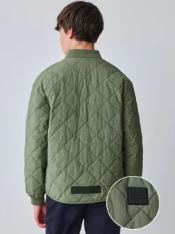 Veste matelassée Baker by Ted Baker vert sauge