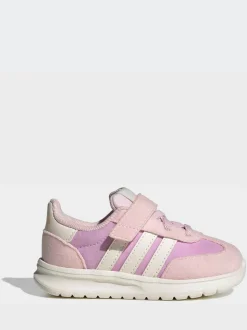 Violet - adidas Run 70s 2.0 Baskets bébé à crochets et boucles