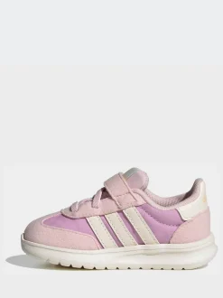 Violet - adidas Run 70s 2.0 Baskets bébé à crochets et boucles