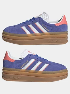 Violet - Baskets Adidas Original Gazelle Bold Junior
