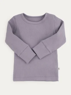 Violet - KIDLY By MORI pyjama stretch côtelé doux 100% coton