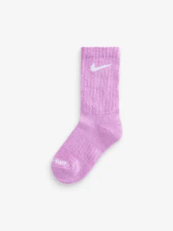 Violet - Lot de 6 chaussettes Nike Performance Col rond