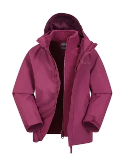 Violet - Mountain Warehouse Fell Kids 3 In 1 Veste résistante à l'eau