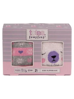 Violet - Paquet de chaussettes Totes Toasties Original 2 pour enfants