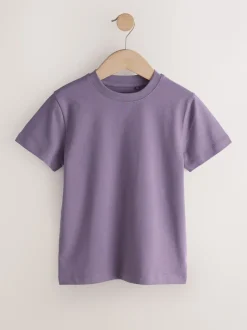 Violet doux - T-shirt Manches courtes (3-16ans)