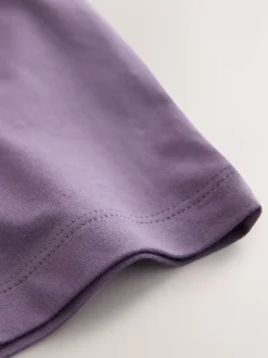 Violet doux - T-shirt Manches courtes (3-16ans)