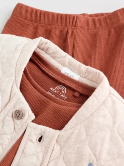 Visages neutres - Ensemble Gilet et Leggings bébé (0mois-2ans)