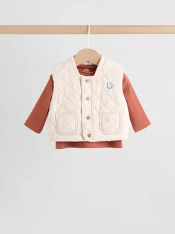 Visages neutres - Ensemble Gilet et Leggings bébé (0mois-2ans)