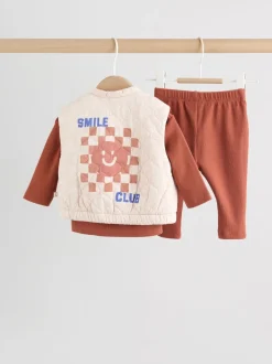 Visages neutres - Ensemble Gilet et Leggings bébé (0mois-2ans)