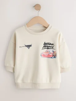 Voitures écrues - Sweat-shirt imprimé (6mois à7ans)