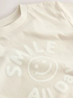 Vérification bleue - Ensemble chemise et t-shirt à manches longues (3mois-7ans)