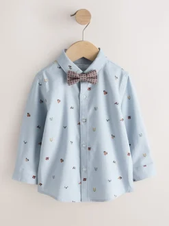 Vérification grise - Ensemble gilet, chemise, nœud et cravate (3mois-9ans)