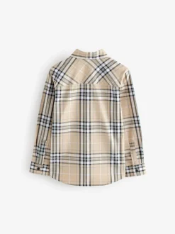 Vérification neutre - Manches longues 100Chemises en coton (3-16ans)