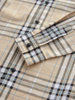 Vérification neutre - Manches longues 100Chemises en coton (3-16ans)