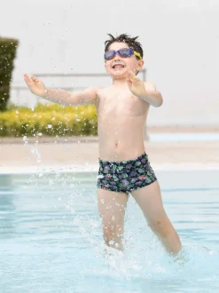 Zoggs Garçons Hip Racer Noir Shorts de bain